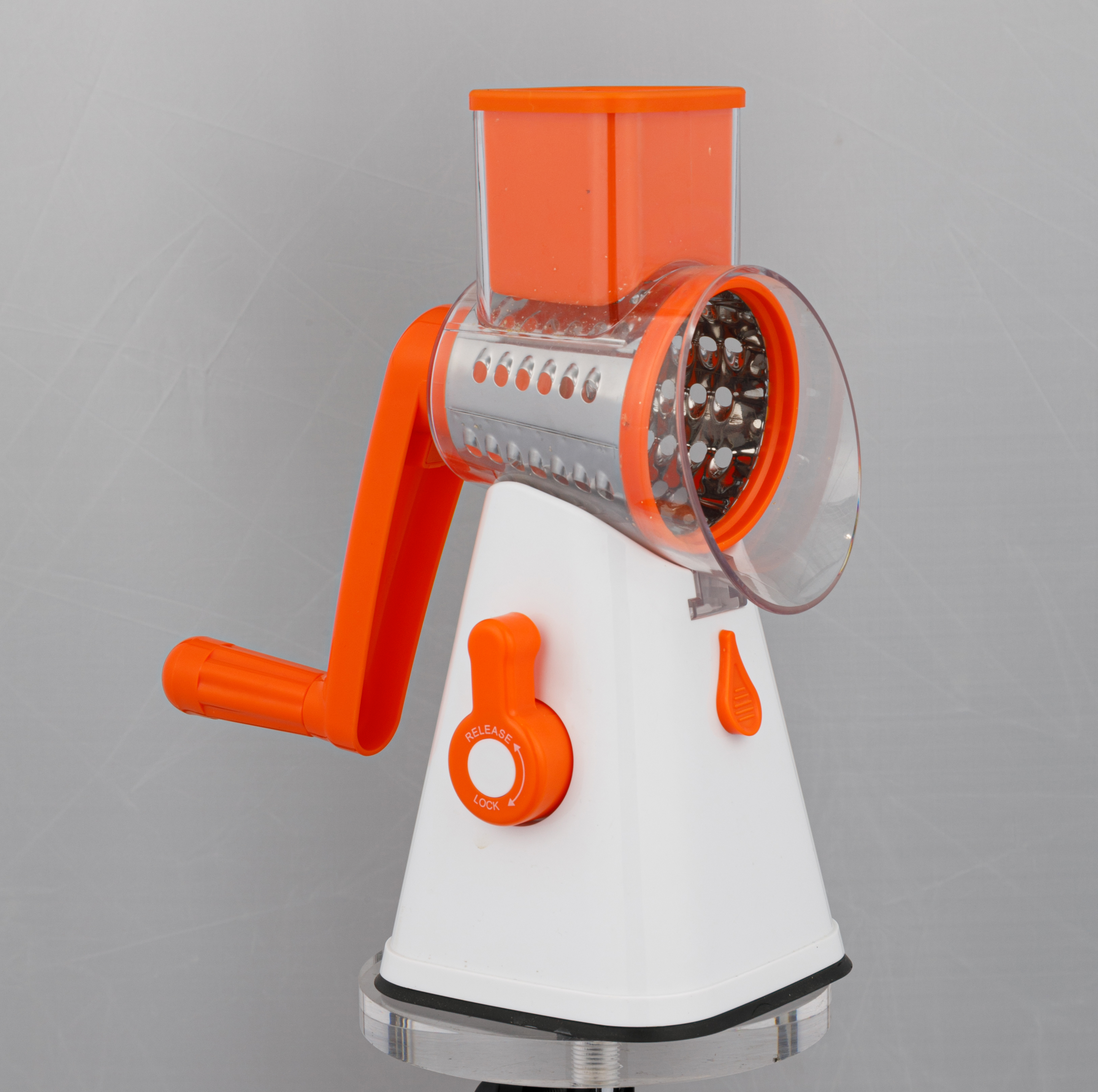 Mekanisk trumriv 3 i 1 grönsaksskärare